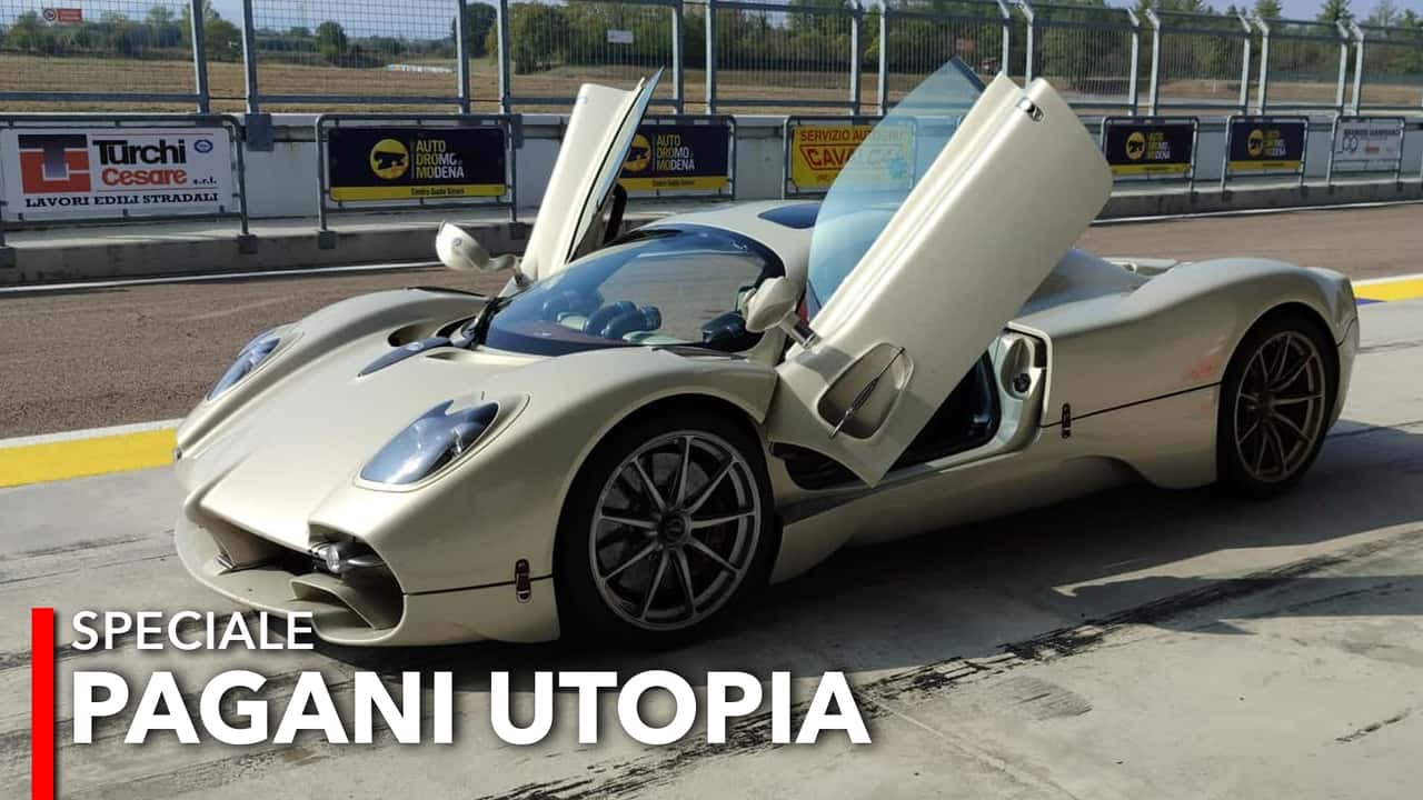 Pagani Utopia prova