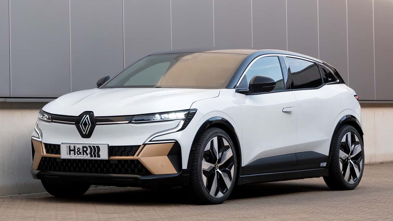 Renault Megane E-Tech - H&R Tieferlegungsfedern - Front