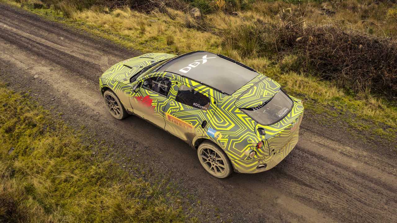Aston Martin DBX teaser