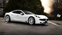 Fisker Karma with PUR 2Wo wheels 30.04.2012