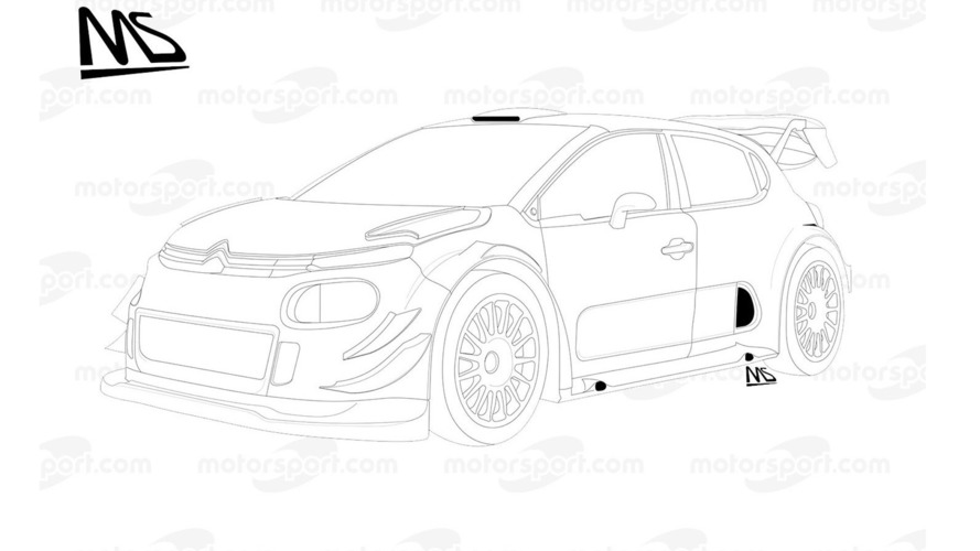Citroën C3 WRC Plus 2017 detail