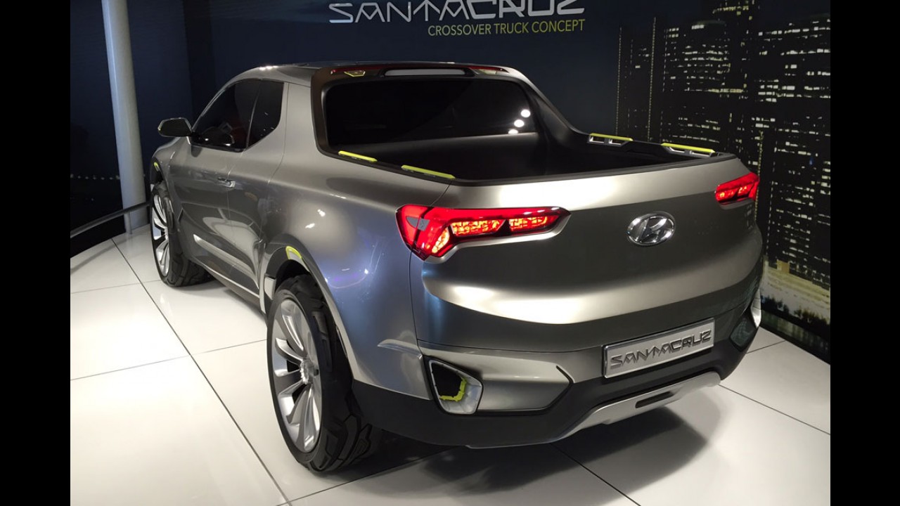 Hyundai considera produzir picape Santa Cruz após boa aceitação do público
