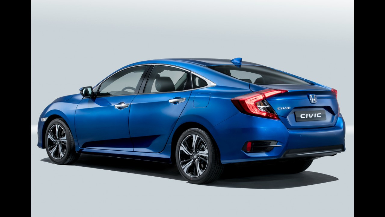 Novo Civic Sedan estreia na Europa com motor 1.5 turbo de 182 cv e opção de câmbio manual