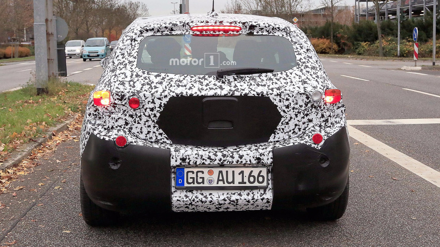 Opel Corsa Spy Photos