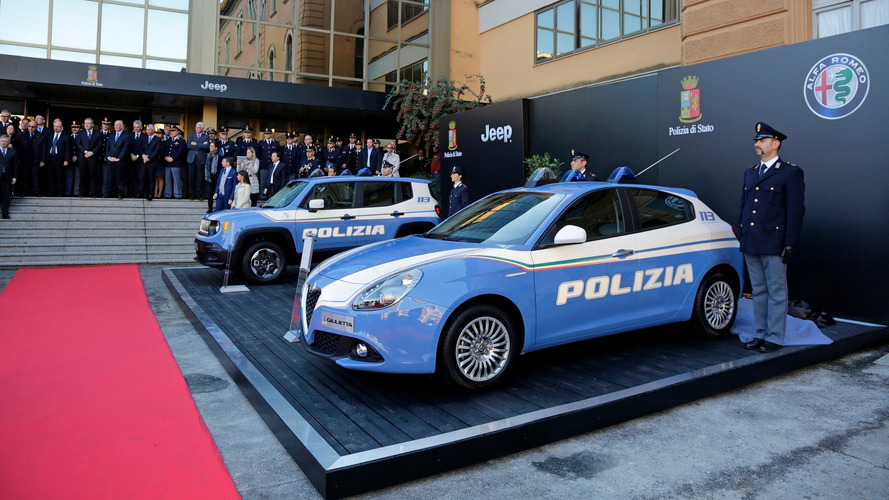 Polizia di Stato Alfa Romeo Giulia, Giulietta, Jeep Renegade