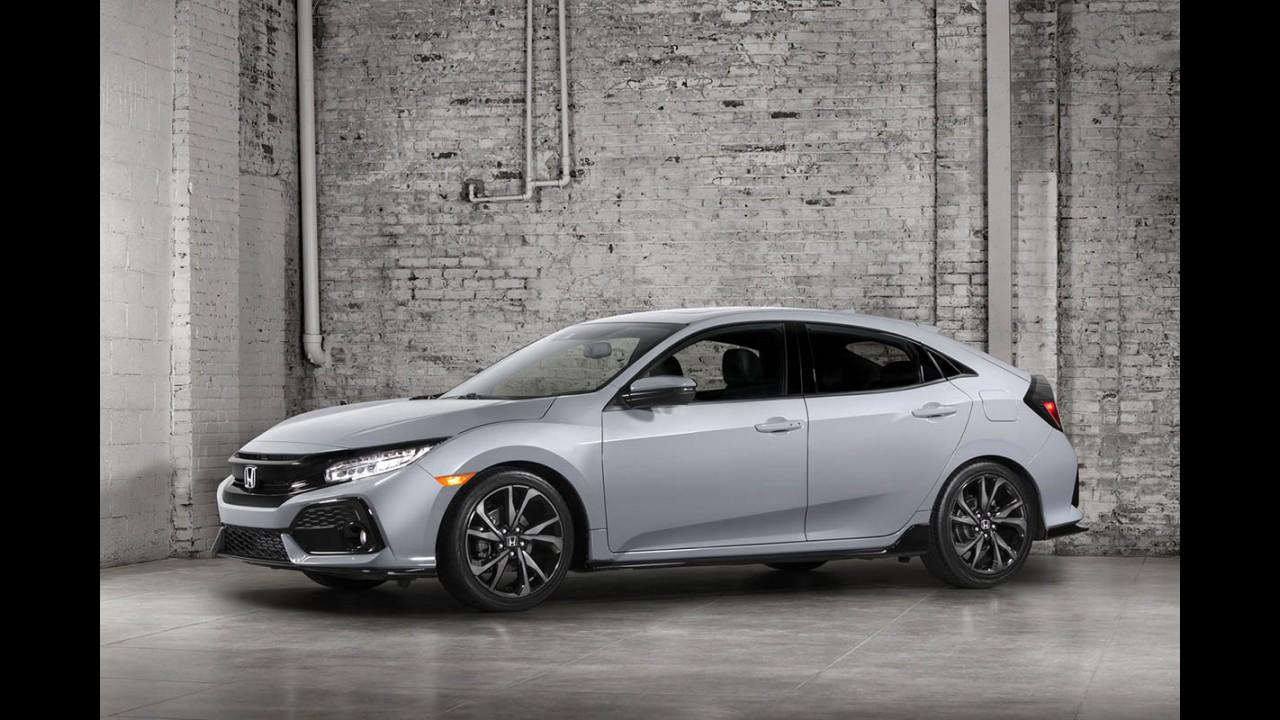 Novo Honda Civic Hatch 2017: versão norte-americana é clicada na rua