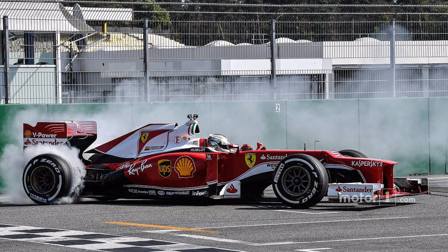 Sebastian Vettel, Scuderia Ferrari demonstration