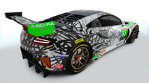 2017 Acura NSX IMSA giydirmeleri