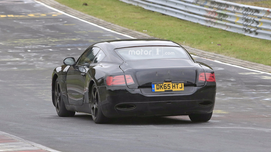 2018 Bentley Continental GT spy photo