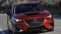 Mazda 3 MPS / Mazdaspeed 3 artist rendering
