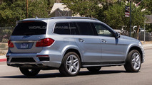 2015 Mercedes-Benz GL-Class facelift spy photo