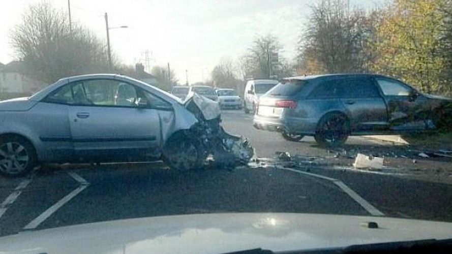 Audi Rs6 300 Km H Crash