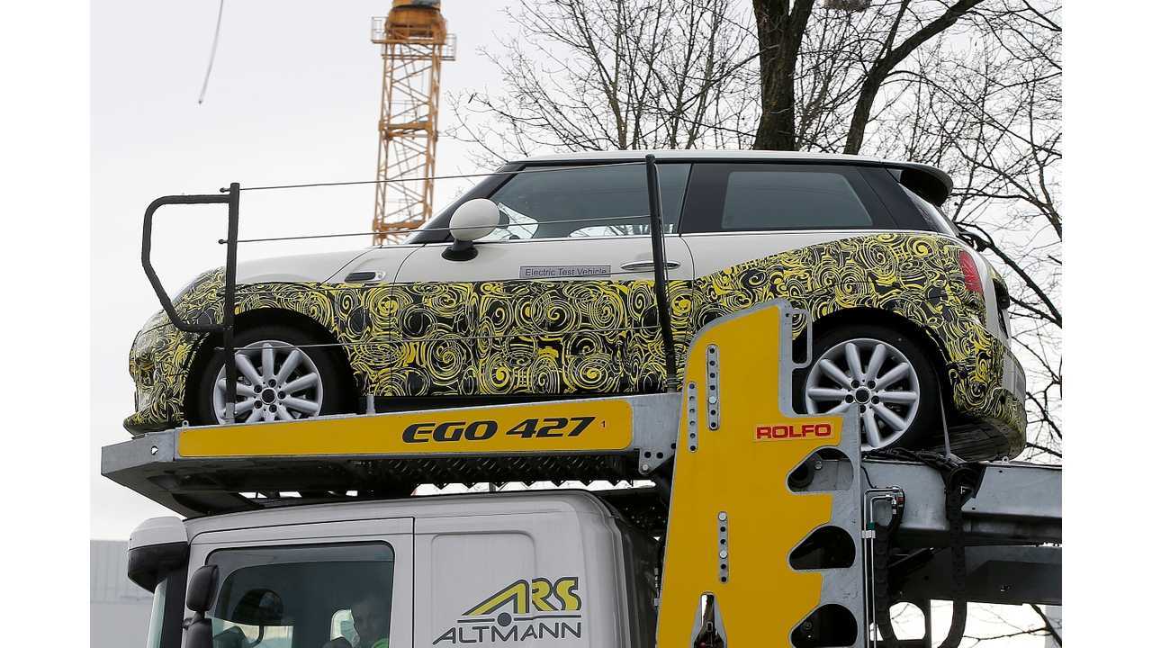 Mini Cooper Test Mule