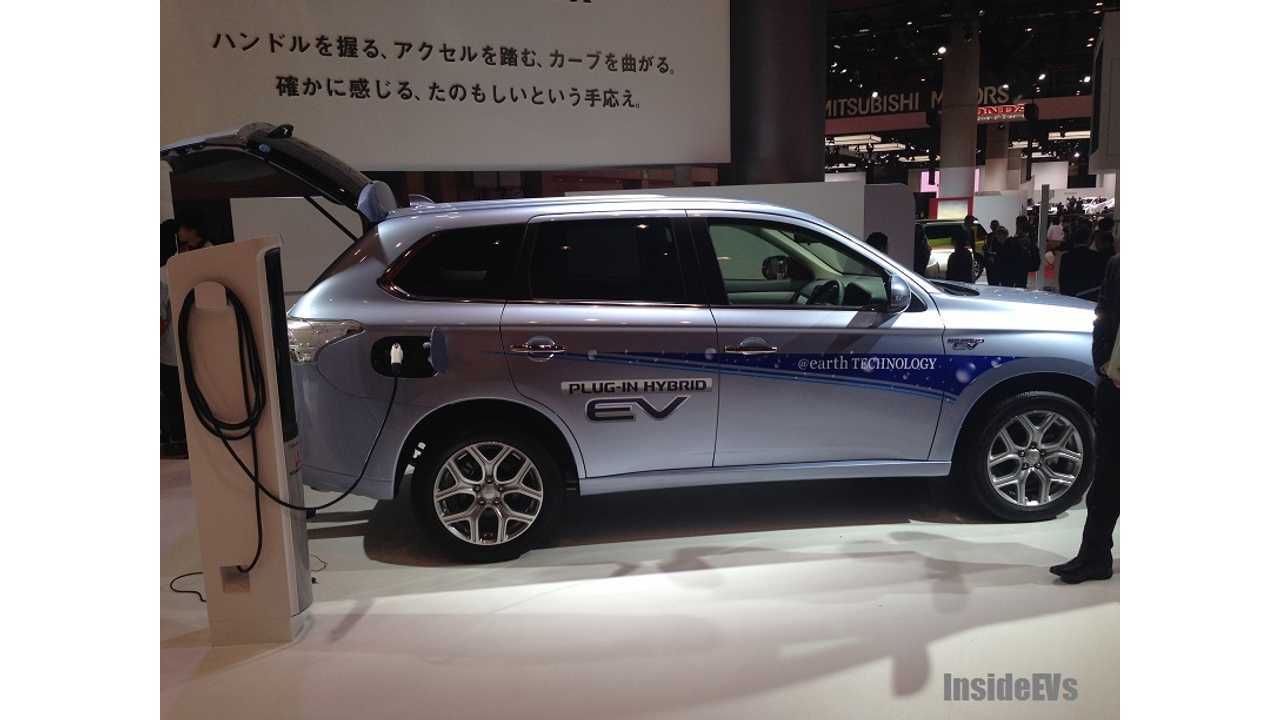 We Caught The Outlander PHEV Recently Ourselves At The Tokyo Motor Show