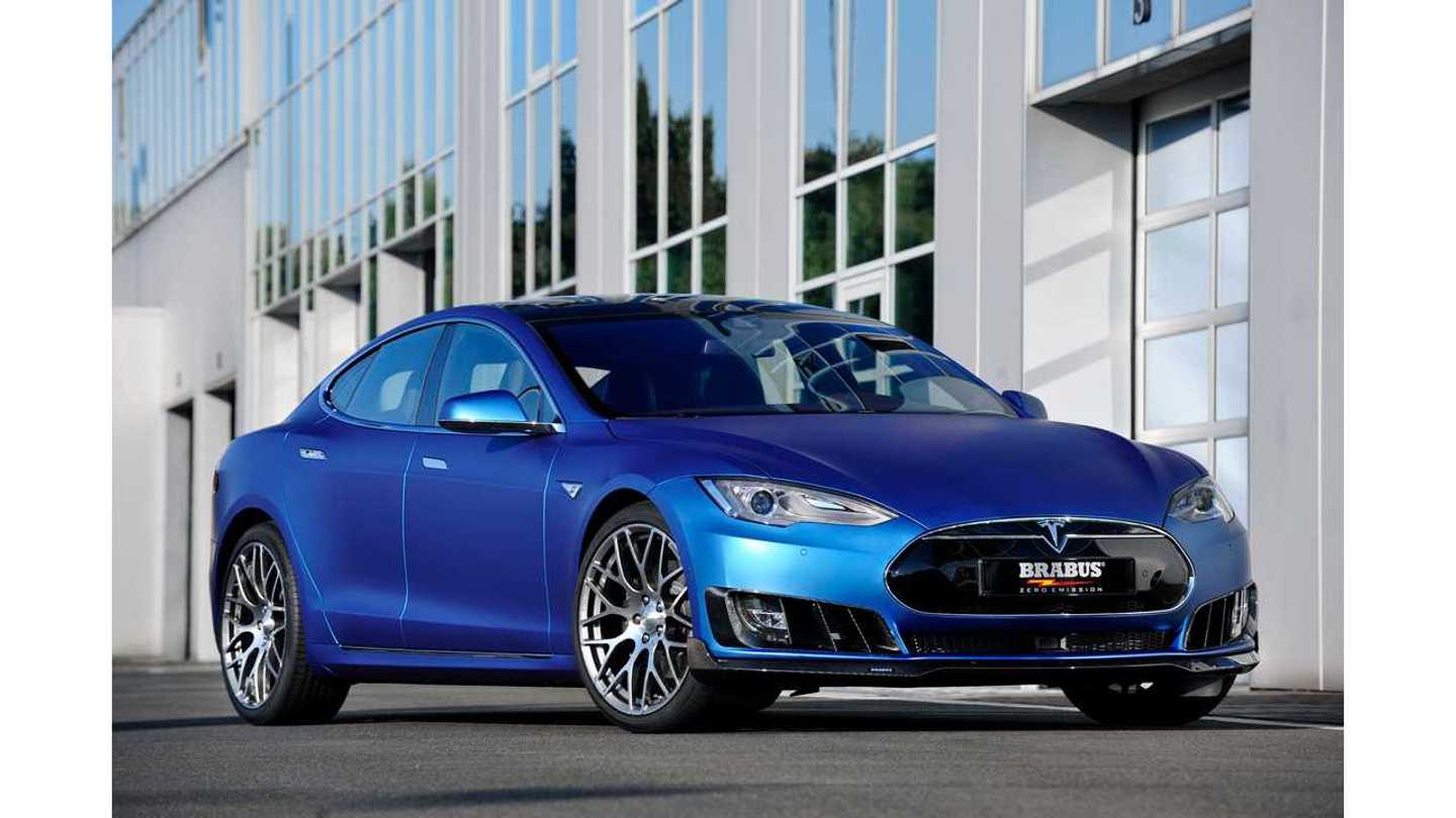 BRABUS Zero Emission Division Unveils Tesla Model S