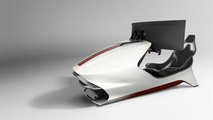 Aston Martin AMR-C01 racing simulator
