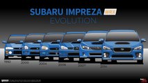 Subaru Impreza WRX nesilleri