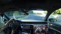 Watch The 2021 Audi RS6 Avant Lap The Nurburgring From The Driver's Seat
