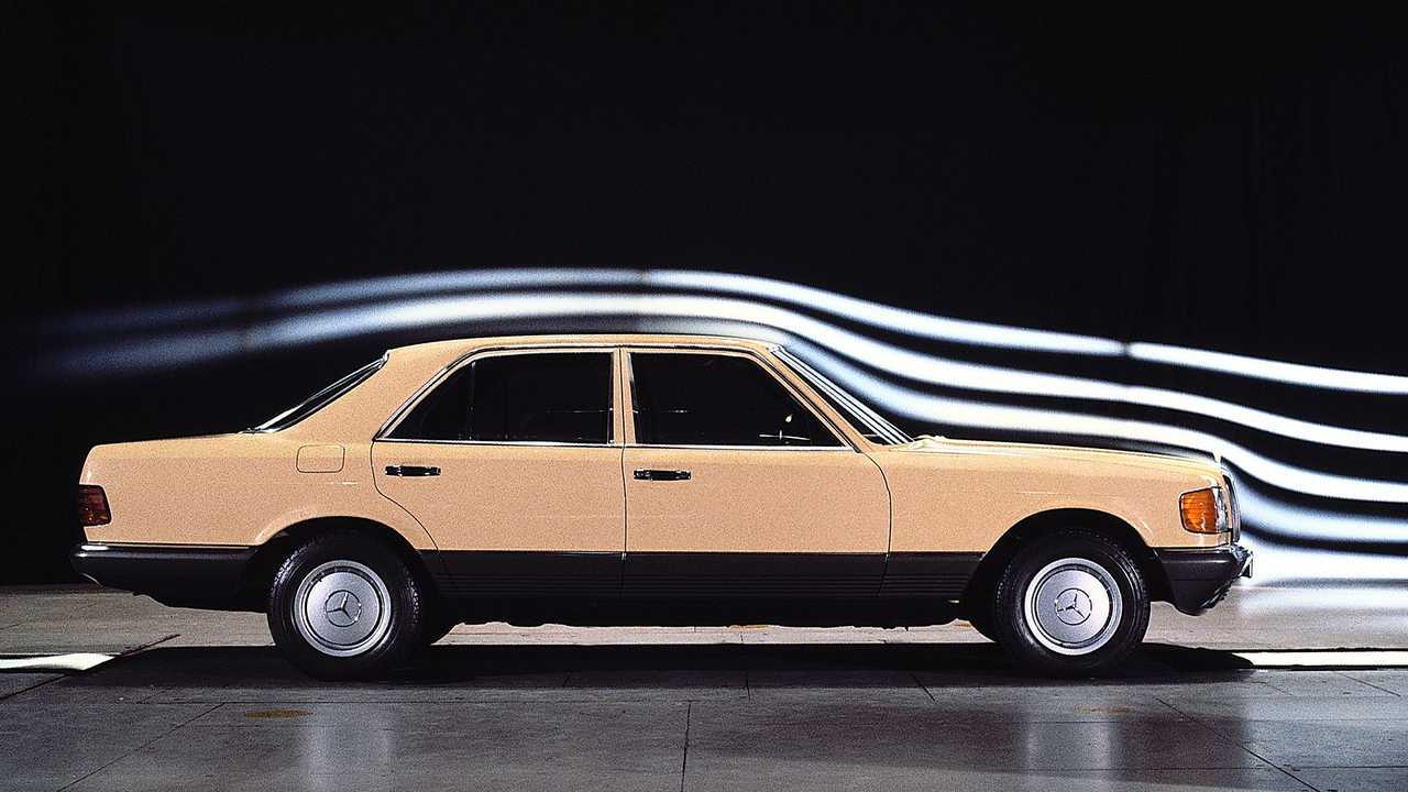 Mercedes Classe S (W 126), l'aerodinamica