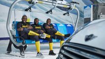 Jamaican Bobsleigh team takes to the slopes in Mini Convertible