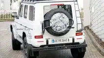 Mercedes G 4x4 Quadrat (2021) als Erlkönig erwischt