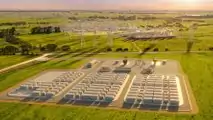 Tesla Megapacks at Neoen's Victorian Big Battery in Geelong, Australia - visualisation