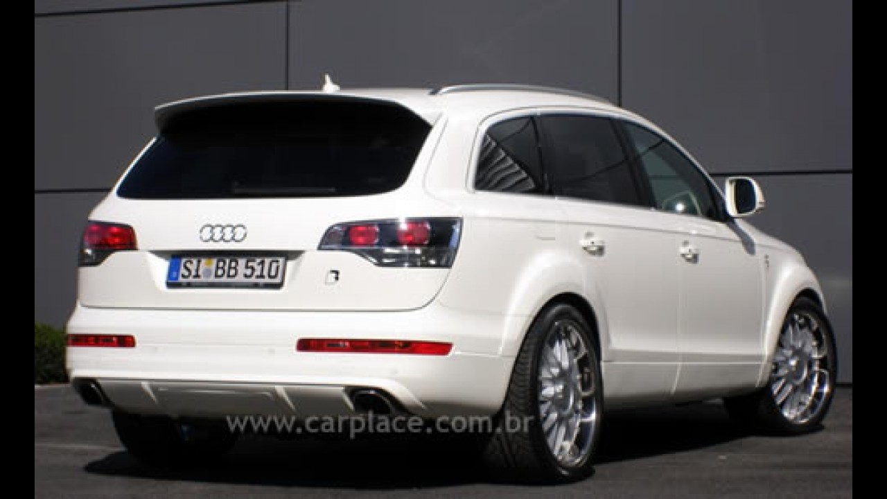 Audi Q7 4.2 TDI preparado pela B&B traz rodas de 23" e potência de até 395 CV