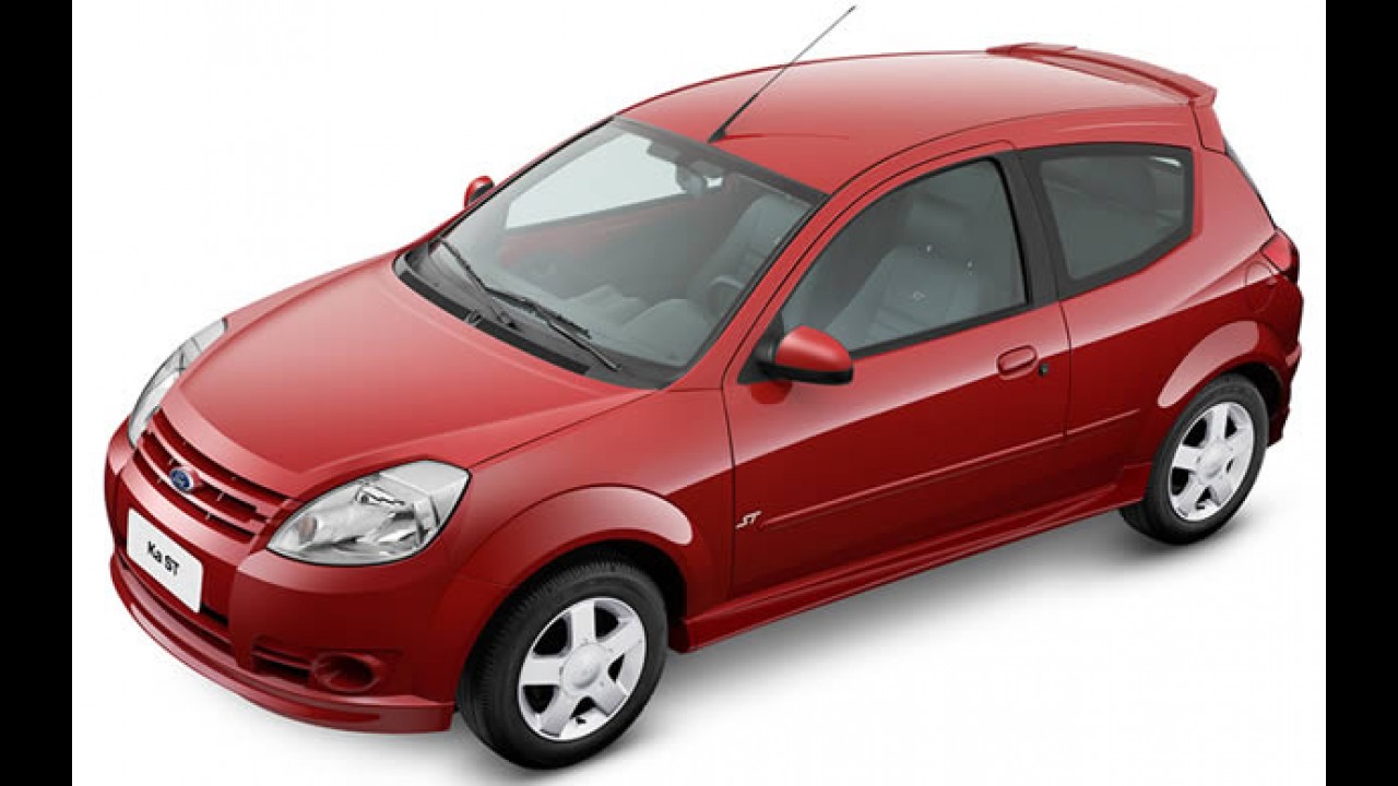 Ford KA ST - Veja fotos da versão com visual esportivo do compacto