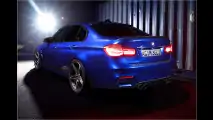 Ein BMW M4, der sanft untersteuert
