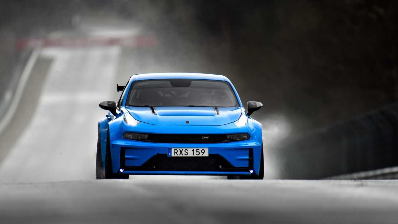 Lynk & Co 03 Cyan Concept установил рекорд Нюрбургринга