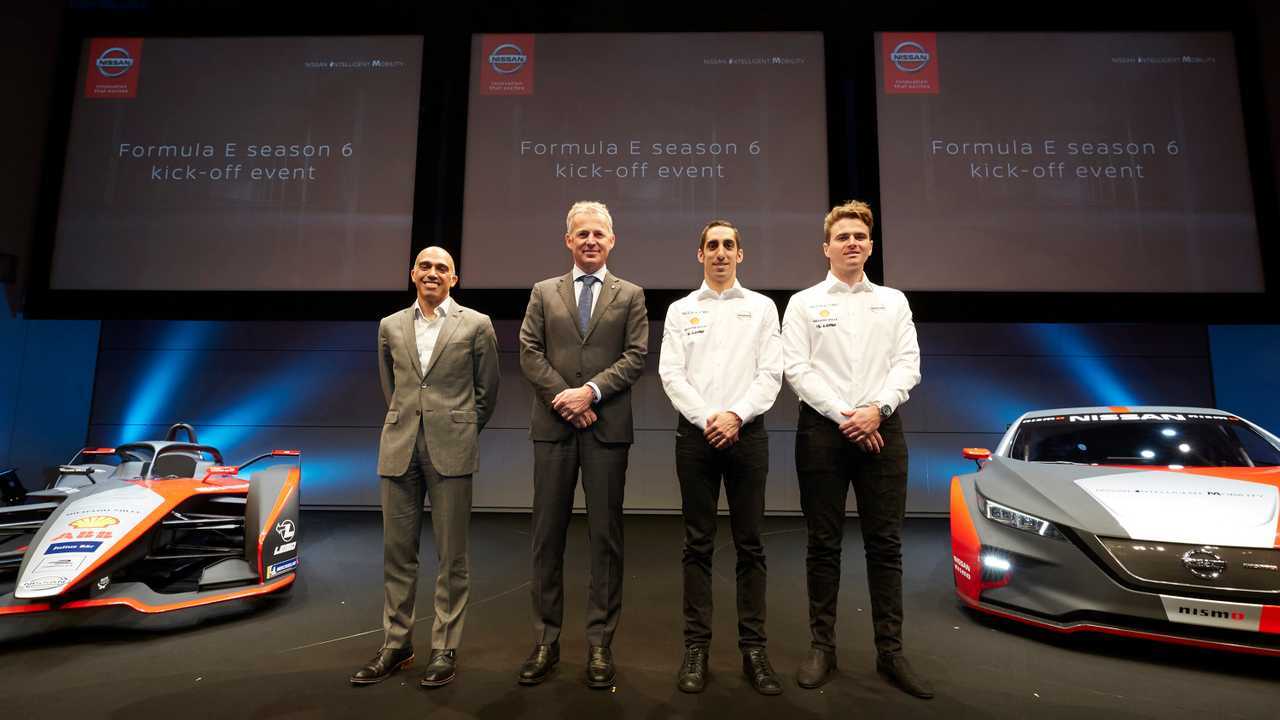 Nissan e dams Formula E season six launch