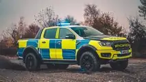 Ford Ranger Raptor UK police car