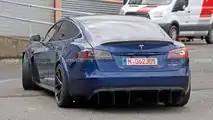 New Tesla Model S Plaid Images