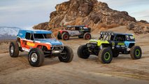 Ford Bronco Ultra4 4400 unlimited class race truck trio