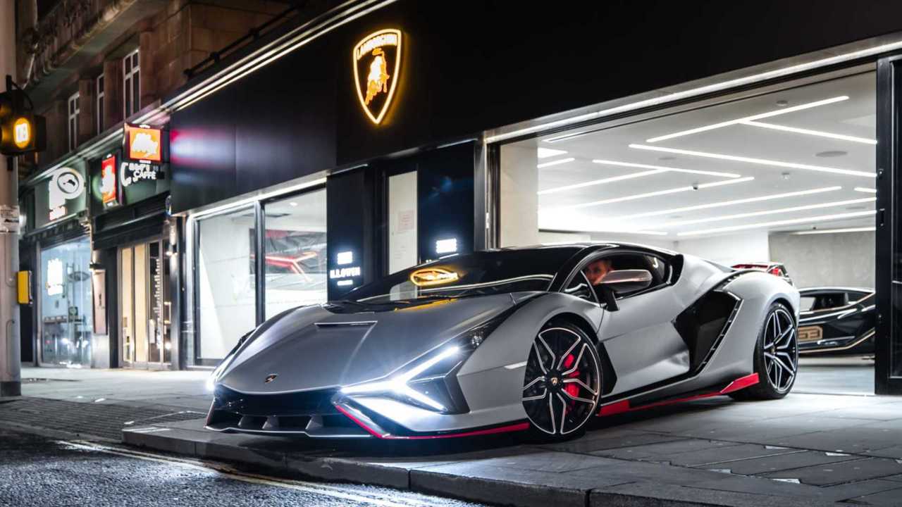 Lamborghini Sian à Londres