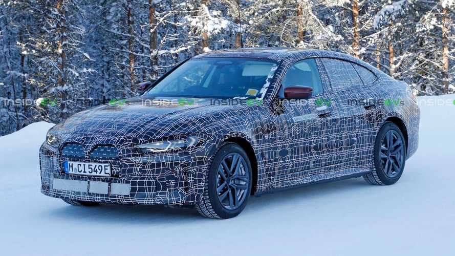 BMW i4 Drops Some Camo In Latest Spy Shots