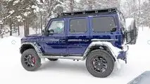 Mercedes G-Klasse 4x4² fast ungetarnt erwischt