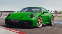 2022 Porsche 911 GT3 With HRE Forged Monoblock Rims (Green)
