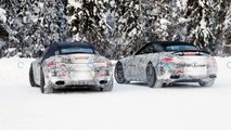 2021 Mercedes-AMG SL yeni casus fotoğraflar