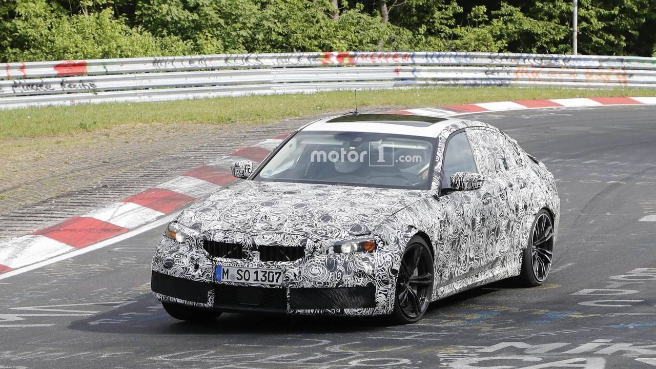 New BMW M3 spy photo