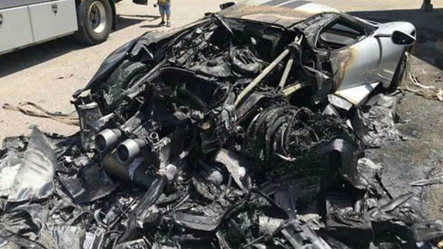 Ford GT Crash