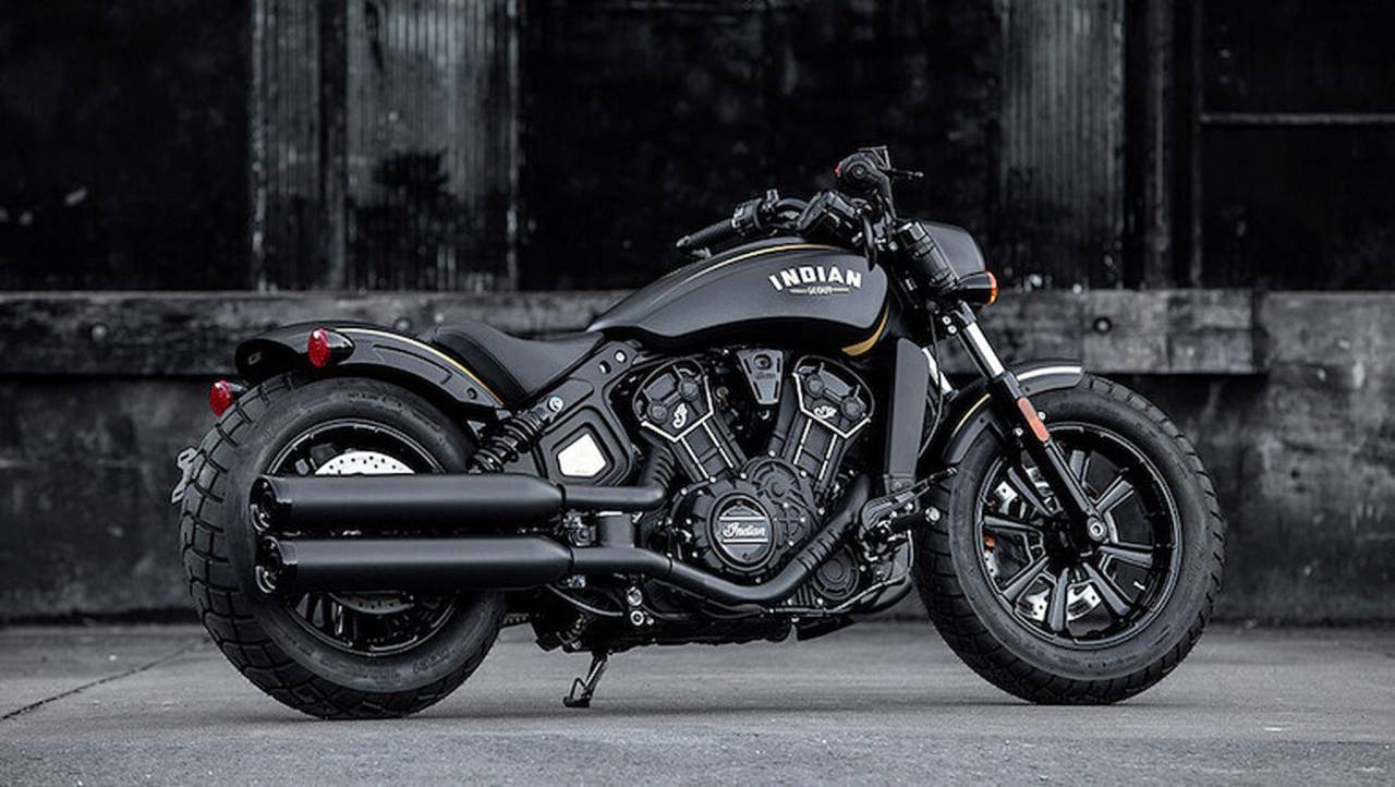 The 2018 Indian Jack Daniel's Limited Edition Scout Bobber.