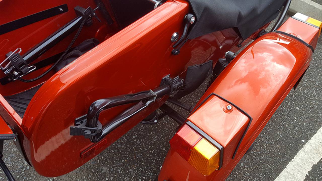 Every bike should come with an entrenching tool.