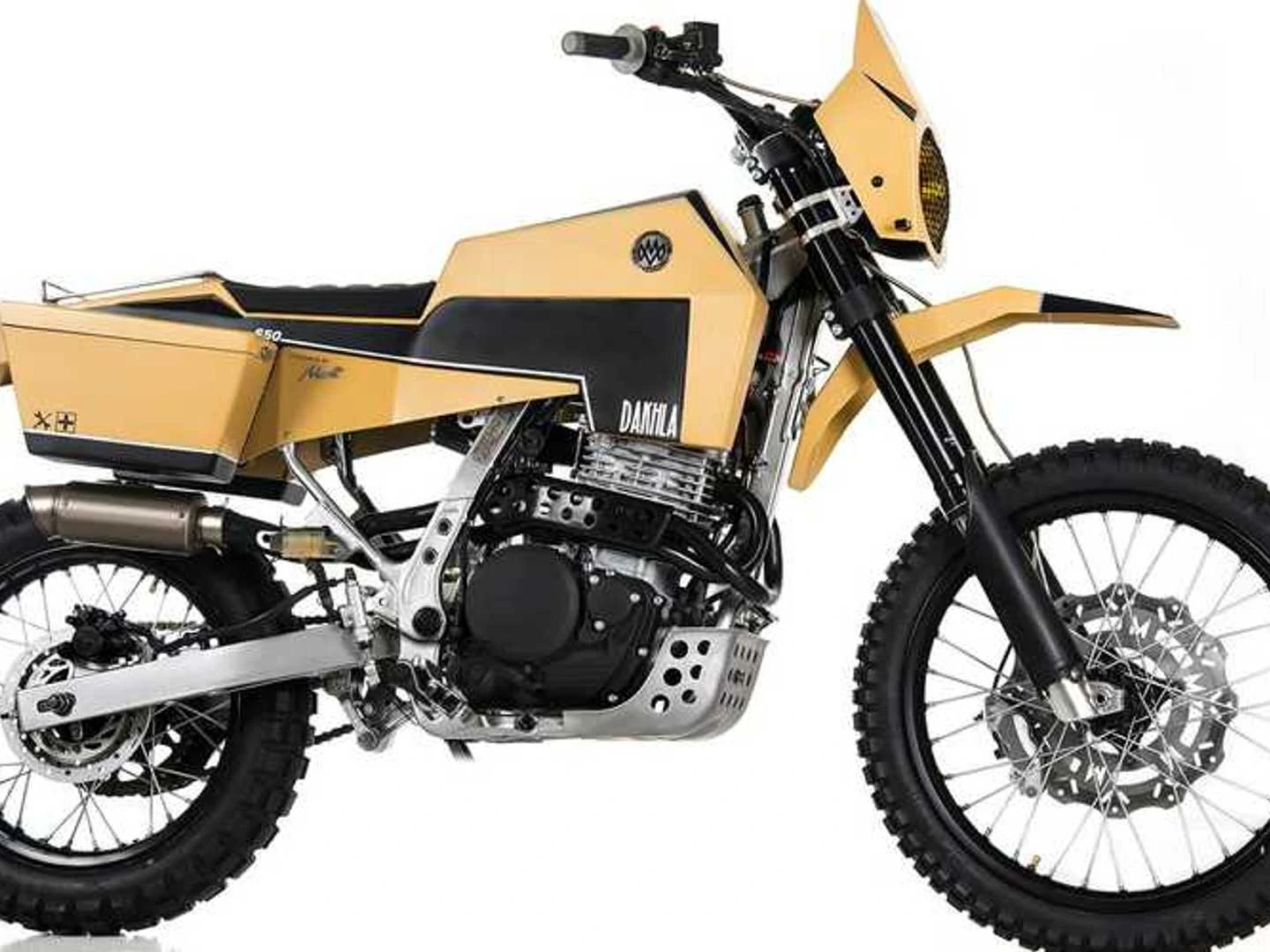 This Custom Honda NX650 Is Boxy But Good