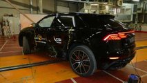 Audi Q8 crash test