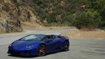 Lamborghini Huracán Evo Spyder 2020, prueba