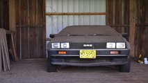 Delorean abandonado durante 32 años