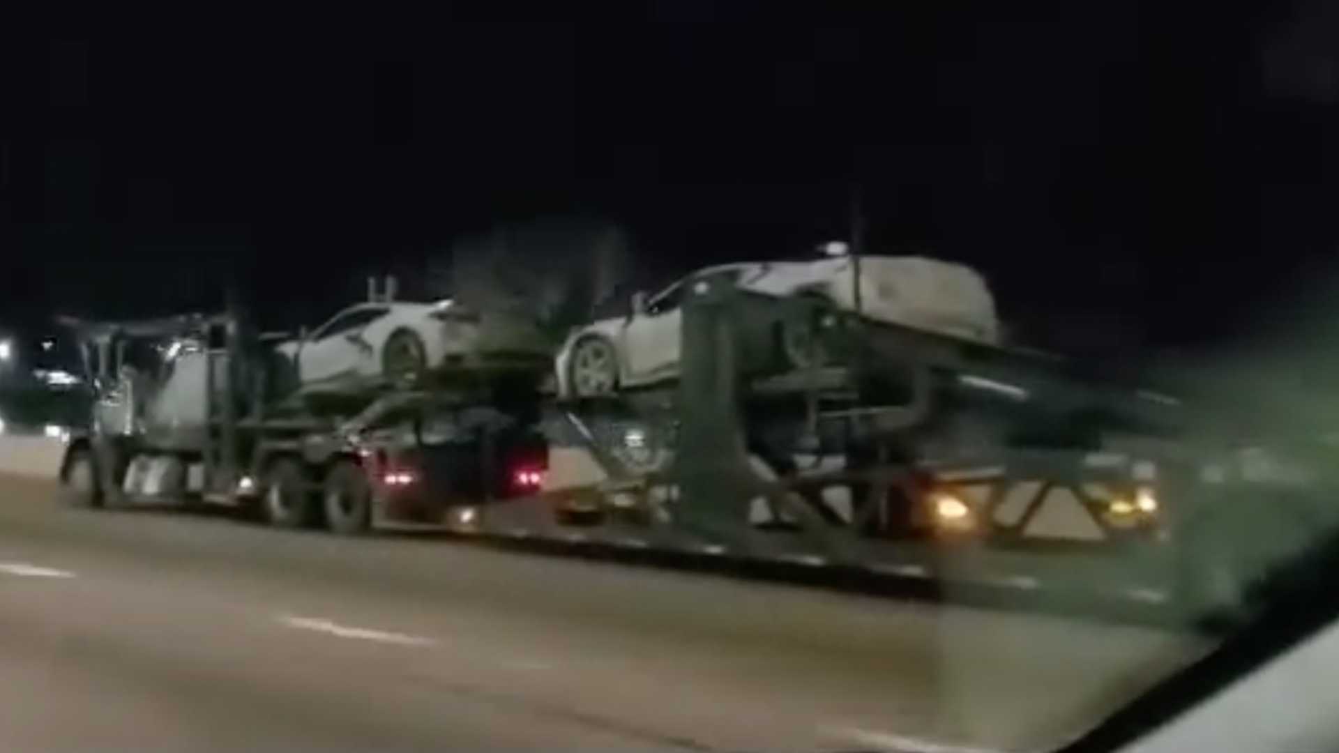 Chevrolet Corvette Z06 Possibly Spied On Video