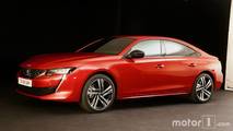 Peugeot 508 (2018) shooting studio