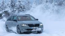 Skoda, la gamma 4x4 sulla neve